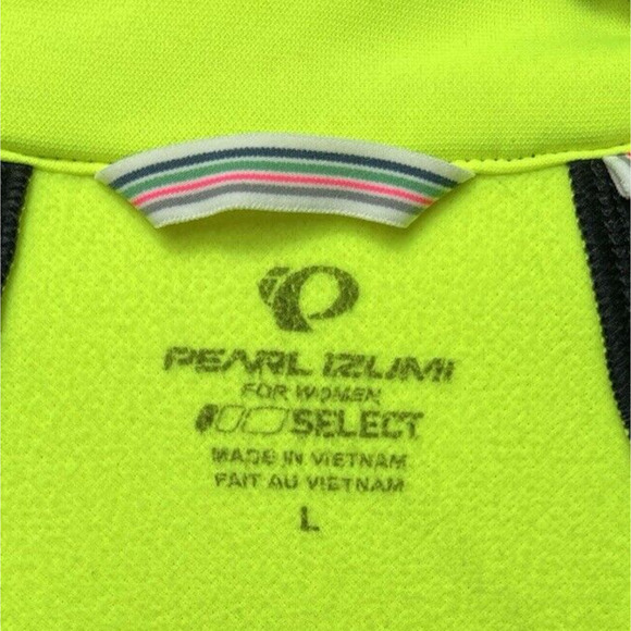 Pearl Izumi Select Women's Black Neon Thermal Riding Cycling Jacket Size Large1 - Picture 9 of 16